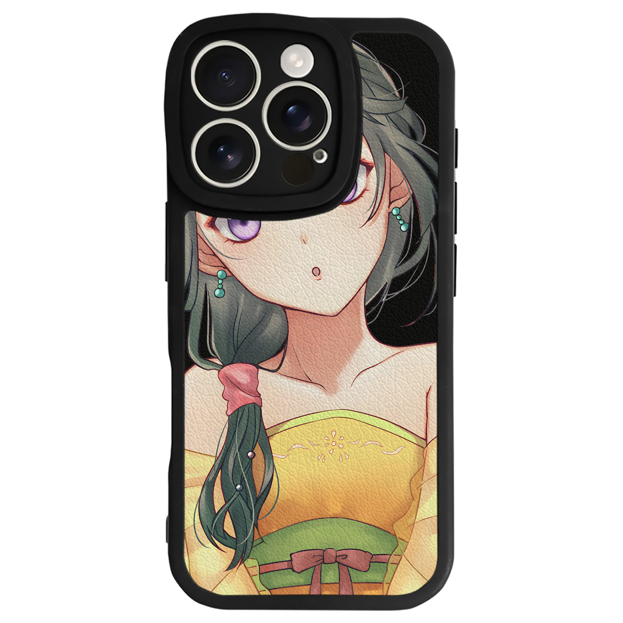（画像用） 薬屋のひとりごと The Apothecary Diaries 【iPhone 16シリーズ対応】シリコンスマホケース（レザー調） 材質：シリコン